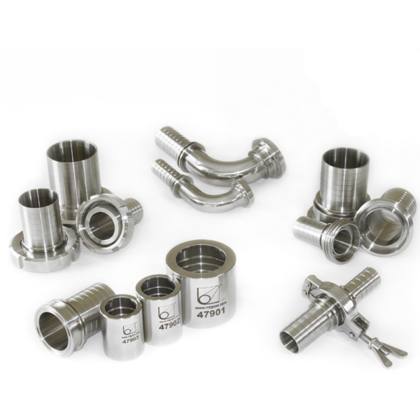 Conexiones Clamp de Acero Inoxidable 316L